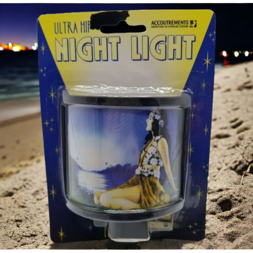 Night Light Accoutrements Ultra Hip Hula Girl Sealed Tropical Beach